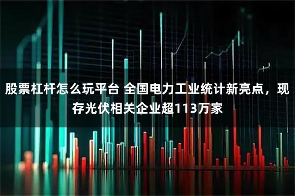 股票杠杆怎么玩平台 全国电力工业统计新亮点，现存光伏相关企业超113万家