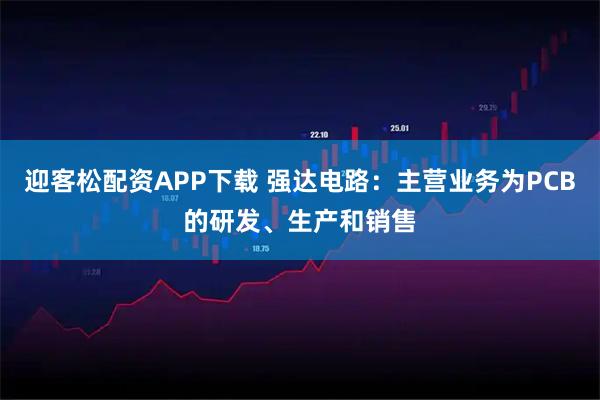 迎客松配资APP下载 强达电路：主营业务为PCB的研发、生产和销售